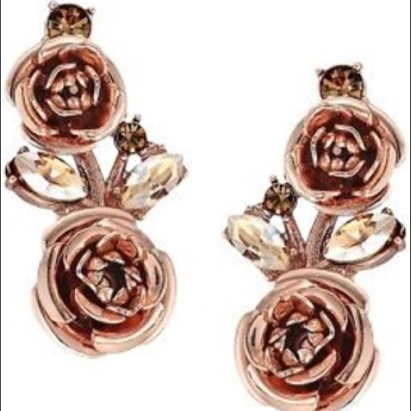 Kate Spade Rose 🌹 Ear Pins - Picture 4 of 4